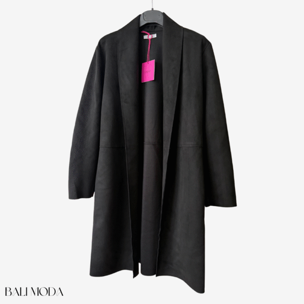 كارديغان من جلد صناعي – Faux Daim