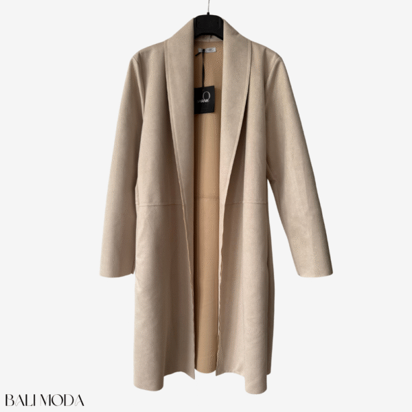 كارديغان من جلد صناعي – Faux Daim