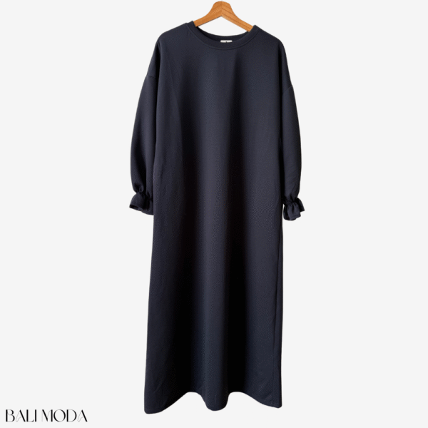 عباية سكوبا بأكمام مكشكشة