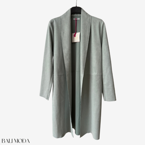 كارديغان من جلد صناعي – Faux Daim