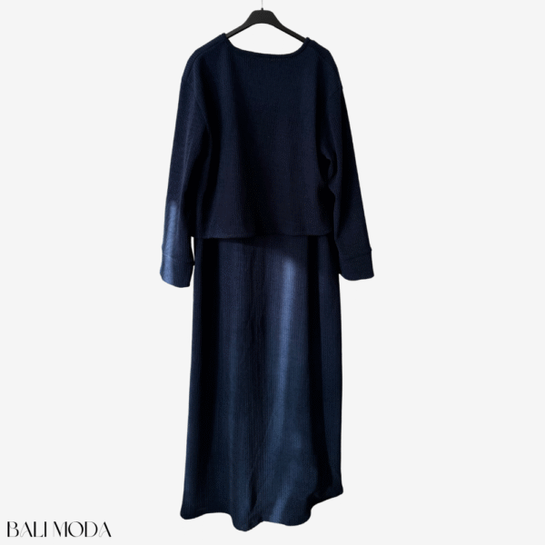 طقم قطيفة من قطعتين