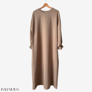 عباية سكوبا بأكمام مكشكشة