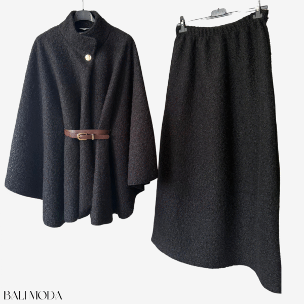 6 طقم كاب وتنورة كاشمير