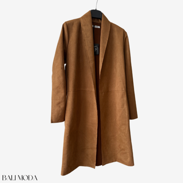 كارديغان من جلد صناعي – Faux Daim