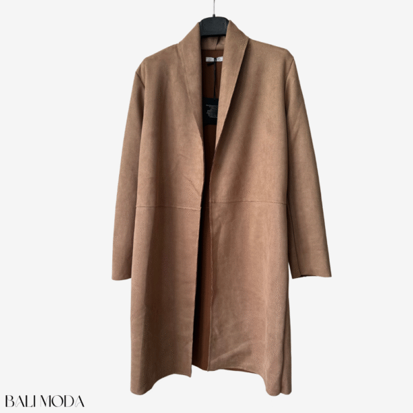 كارديغان من جلد صناعي – Faux Daim