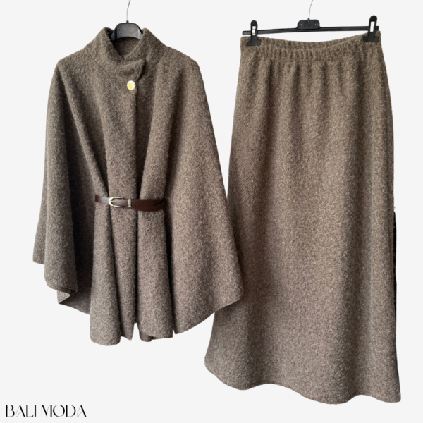 8 طقم كاب وتنورة كاشمير