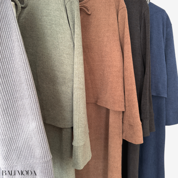 طقم قطيفة من قطعتين