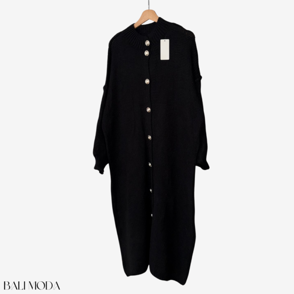 كارديغان طويل صوف