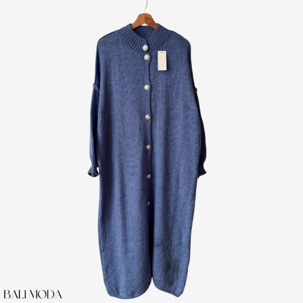 كارديغان طويل صوف