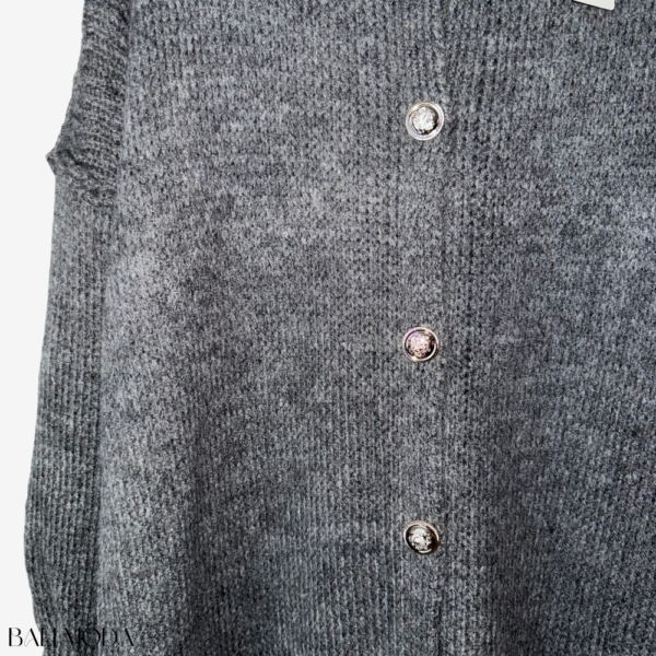 كارديغان طويل صوف