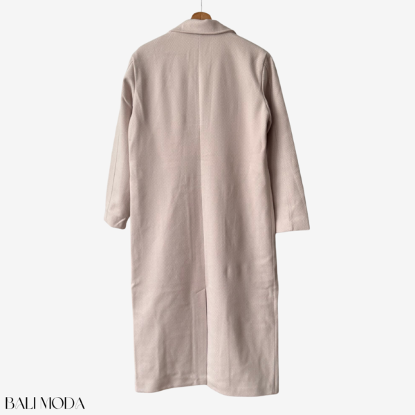 معطف طويل بكاشمير