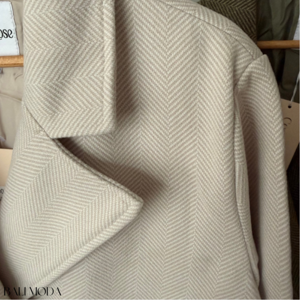 معطف طويل بكاشمير