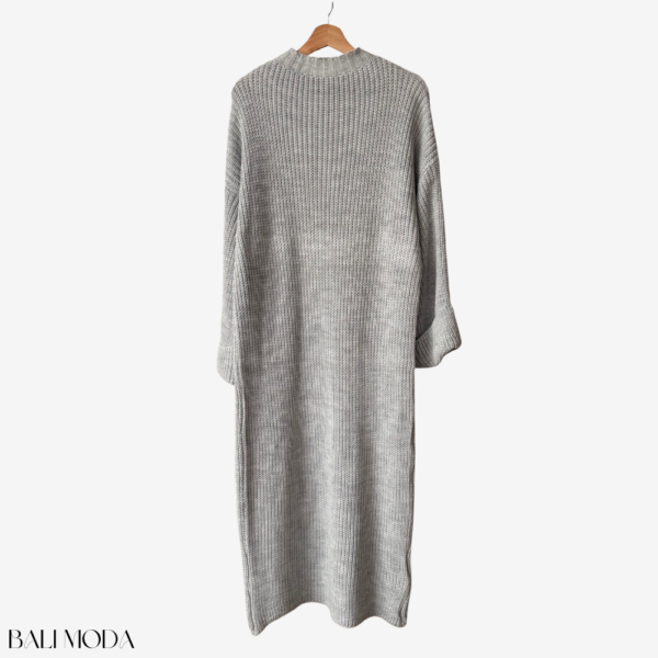 فستان طويل صوف